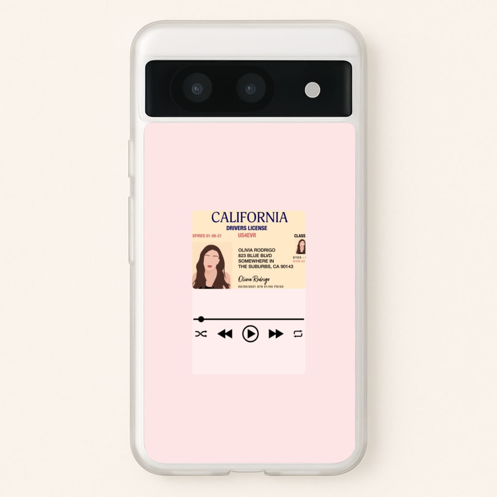 Drivers License - Olivia TikTok  - TikTok Phone Case for Google Pixel 8a