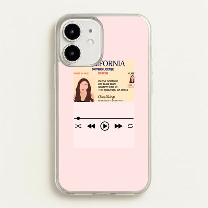 Drivers License - Olivia TikTok  - TikTok Phone Case for iPhone 12 / 12 Pro