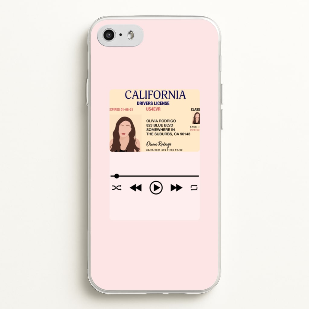 Drivers License - Olivia TikTok  - TikTok Phone Case for iPhone 5 / 5s / SE 2016