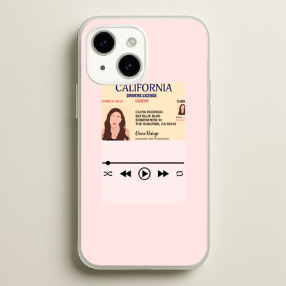 Drivers License - Olivia TikTok  - TikTok Phone Case for iPhone 15