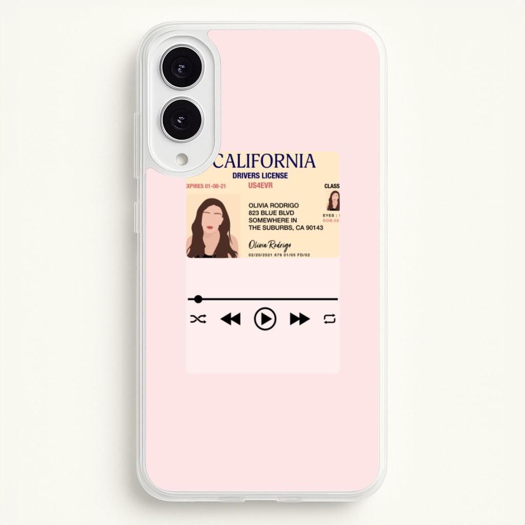Drivers License - Olivia TikTok  - TikTok Phone Case for Galaxy S25 Edge