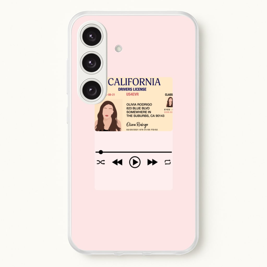 Drivers License - Olivia TikTok  - TikTok Phone Case for Galaxy S24