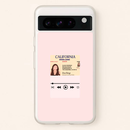 Drivers License - Olivia TikTok  - TikTok Phone Case for Google Pixel 8 Pro