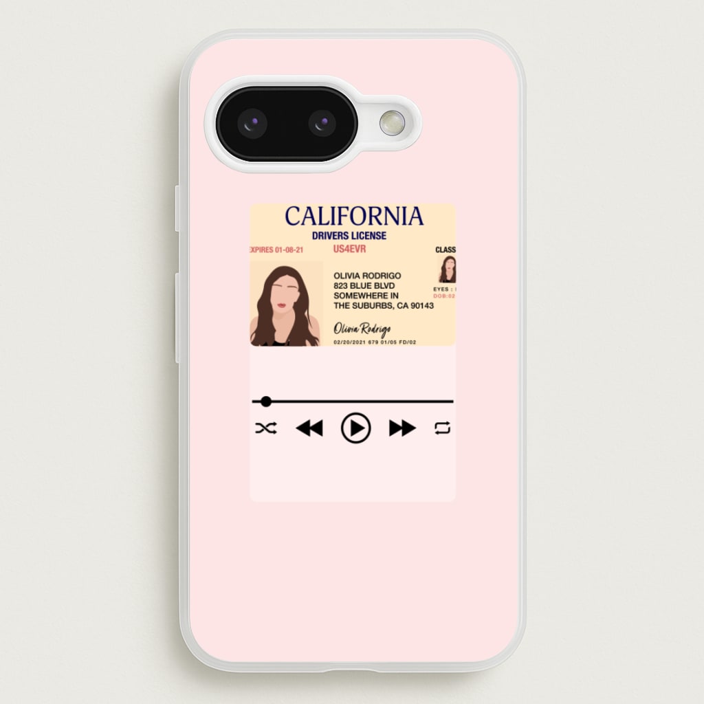 Drivers License - Olivia TikTok  - TikTok Phone Case for Google Pixel 9a
