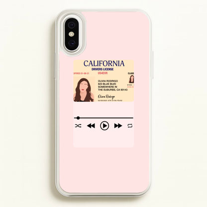 Drivers License - Olivia TikTok  - TikTok Phone Case for iPhone XS Max