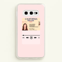 Drivers License - Olivia TikTok  - TikTok Phone Case for Galaxy S10e