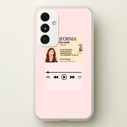 Drivers License - Olivia TikTok  - TikTok Phone Case for Galaxy A55