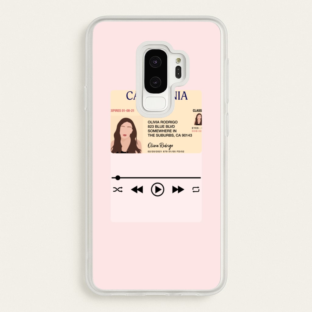 Drivers License - Olivia TikTok  - TikTok Phone Case for Galaxy S9 Plus