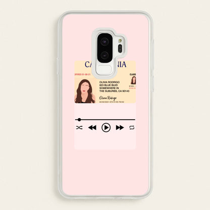 Drivers License - Olivia TikTok  - TikTok Phone Case for Galaxy S9 Plus
