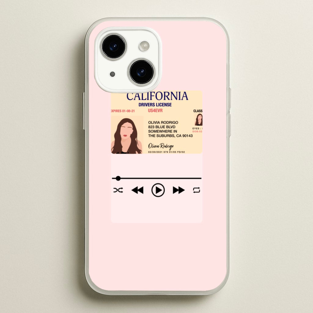 Drivers License - Olivia TikTok  - TikTok Phone Case for iPhone 14