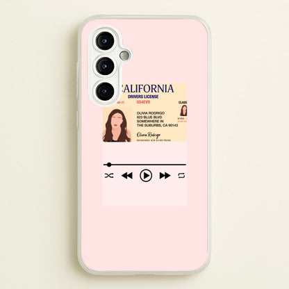 Drivers License - Olivia TikTok  - TikTok Phone Case for Galaxy A54