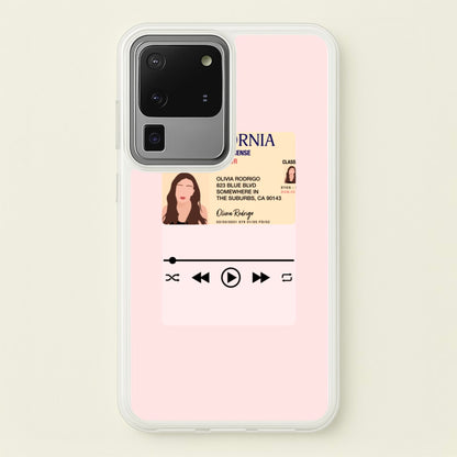 Drivers License - Olivia TikTok  - TikTok Phone Case for Galaxy S20 Ultra