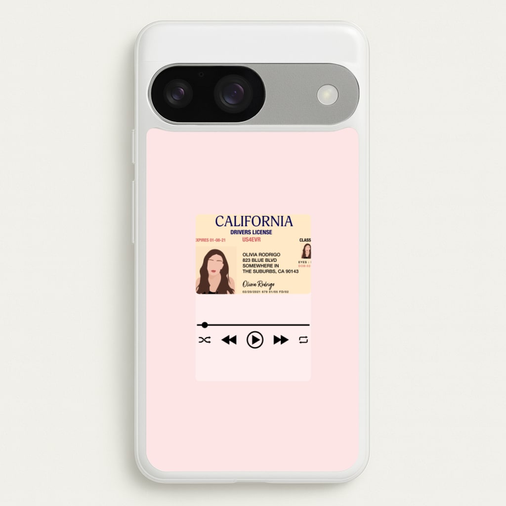 Drivers License - Olivia TikTok  - TikTok Phone Case for Google Pixel 9 / 9 Pro