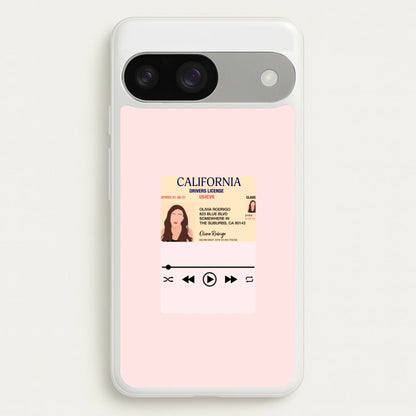 Drivers License - Olivia TikTok  - TikTok Phone Case for Google Pixel 9 / 9 Pro