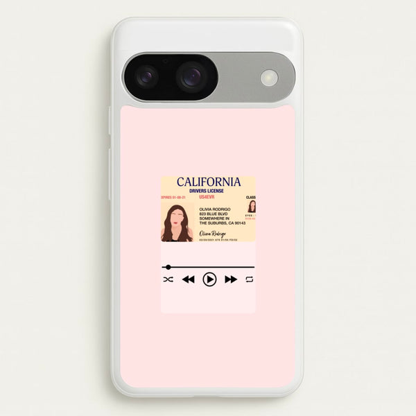 Drivers License - Olivia TikTok  - TikTok Phone Case for Google Pixel 9 / 9 Pro