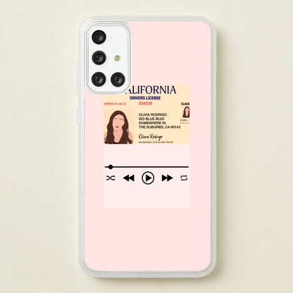 Drivers License - Olivia TikTok  - TikTok Phone Case for Galaxy A71