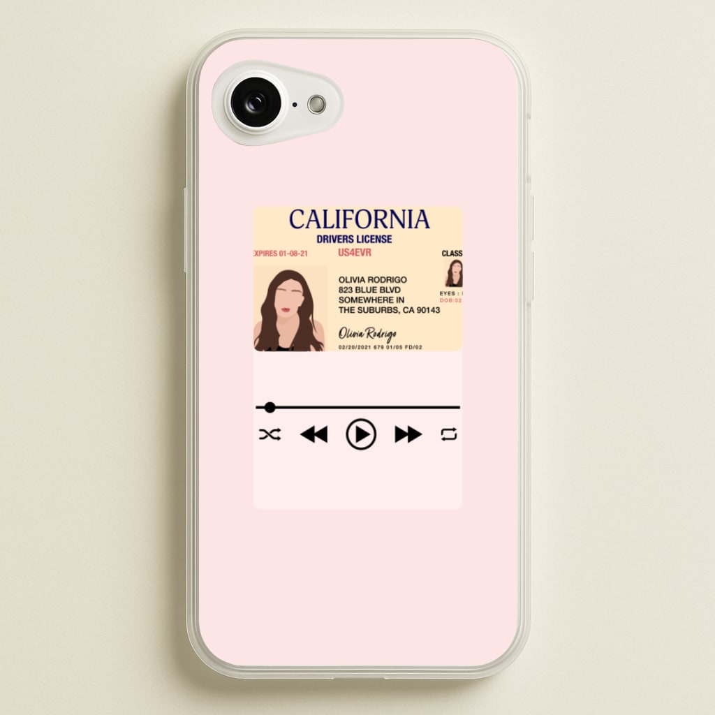 Drivers License - Olivia TikTok  - TikTok Phone Case for iPhone 16e