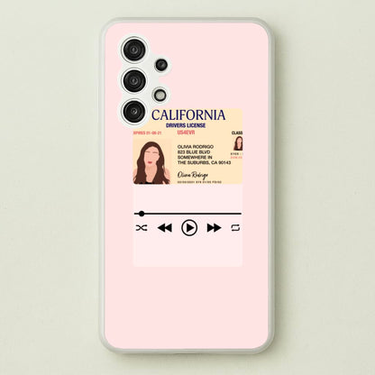 Drivers License - Olivia TikTok  - TikTok Phone Case for Galaxy A13