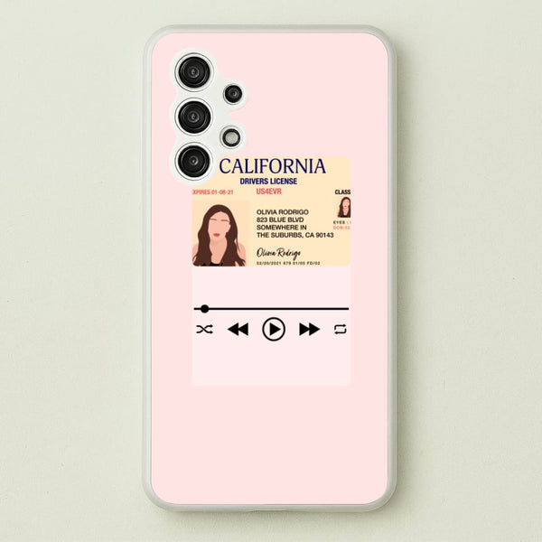 Drivers License - Olivia TikTok  - TikTok Phone Case for Galaxy A13