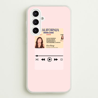 Drivers License - Olivia TikTok  - TikTok Phone Case for Galaxy A16