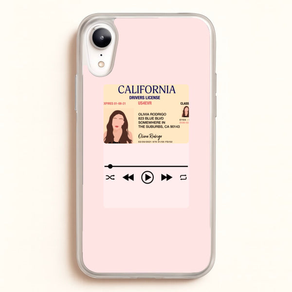 Drivers License - Olivia TikTok  - TikTok Phone Case for iPhone XR