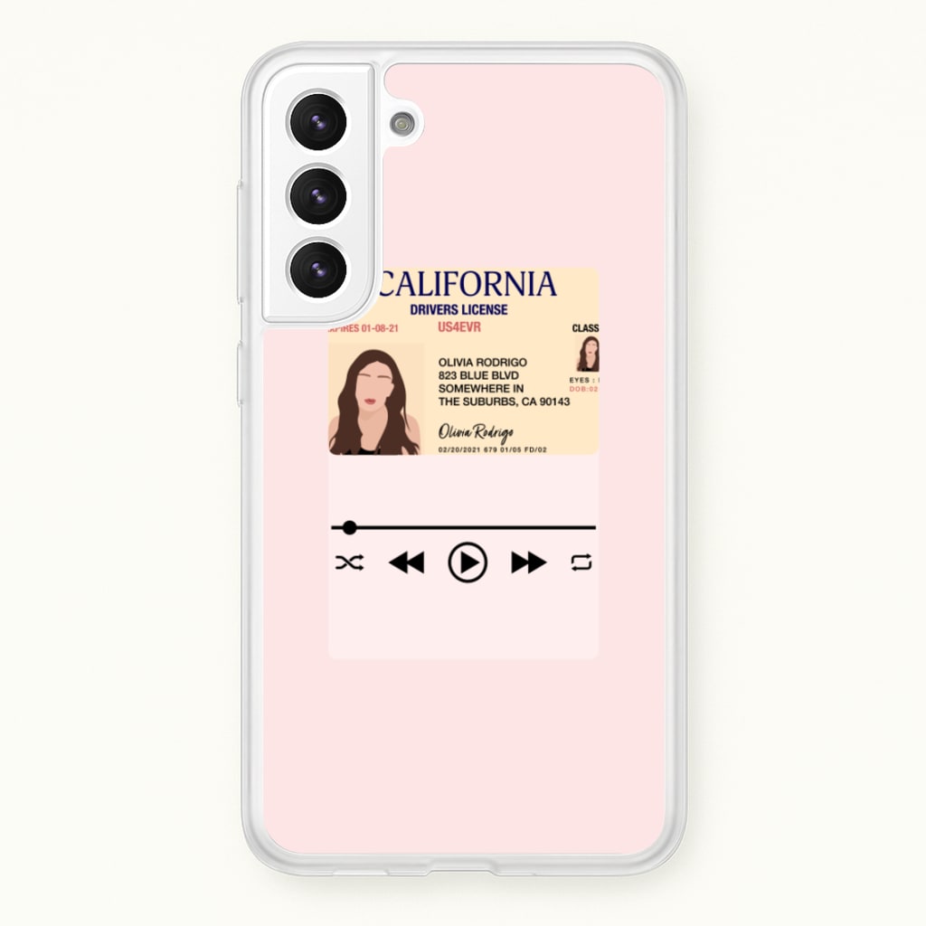 Drivers License - Olivia TikTok  - TikTok Phone Case for Galaxy S21
