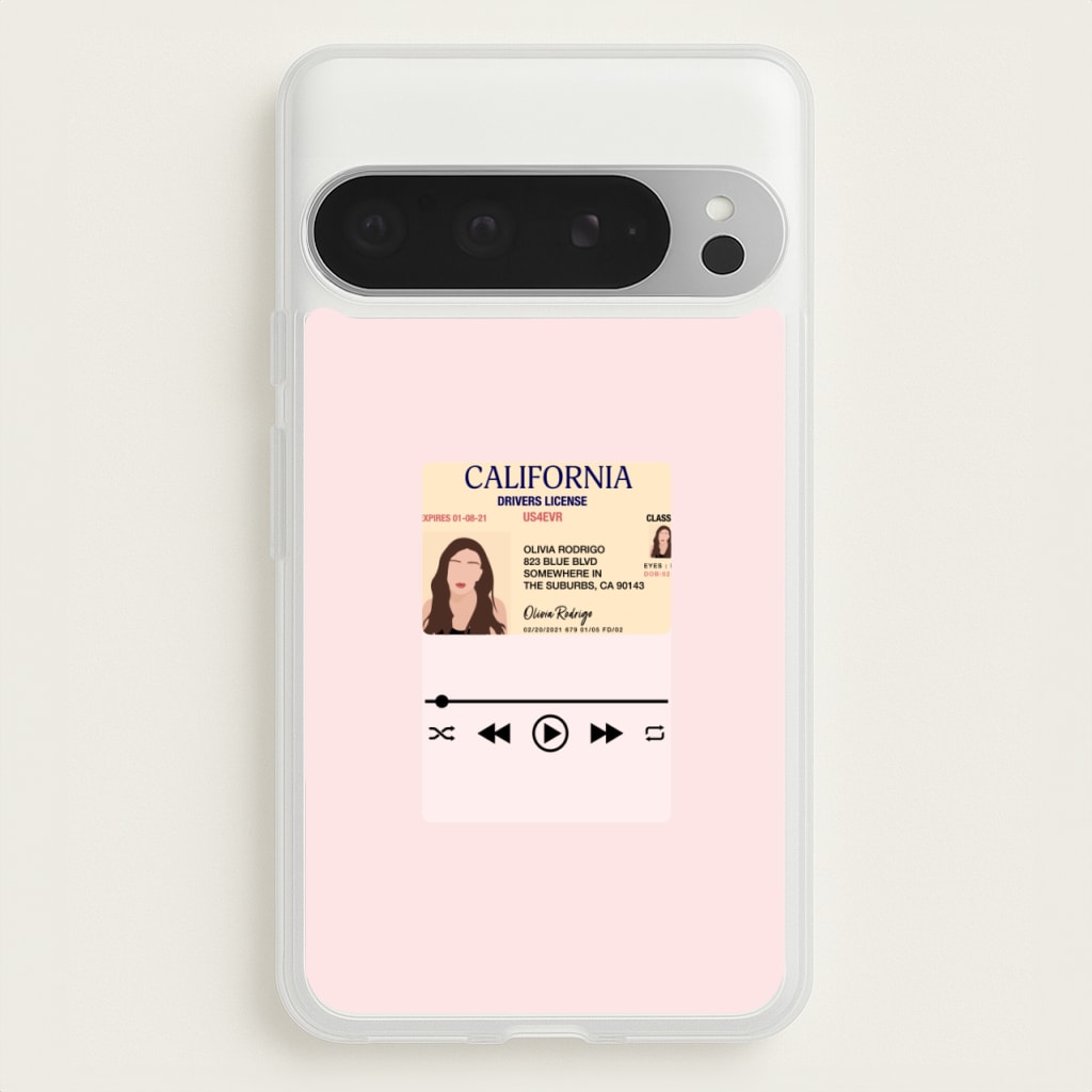 Drivers License - Olivia TikTok  - TikTok Phone Case for Google Pixel 9 Pro XL