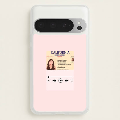 Drivers License - Olivia TikTok  - TikTok Phone Case for Google Pixel 9 Pro XL