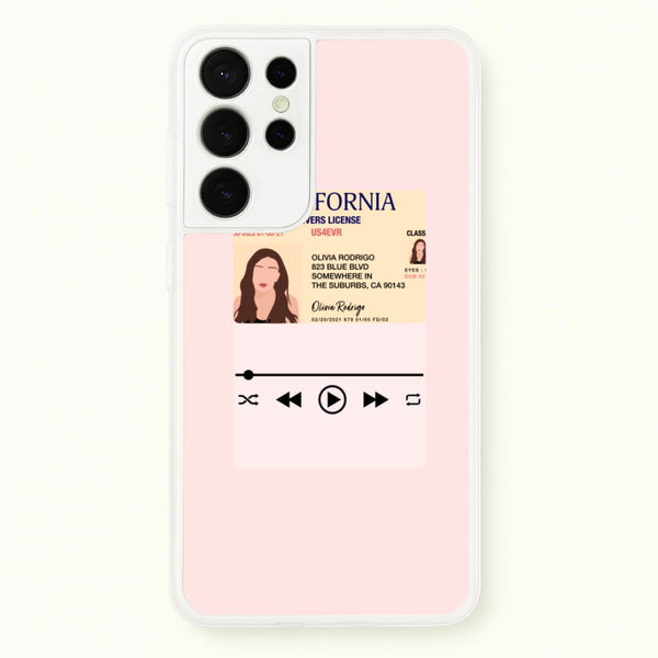 Drivers License - Olivia TikTok  - TikTok Phone Case for Galaxy S21 Ultra