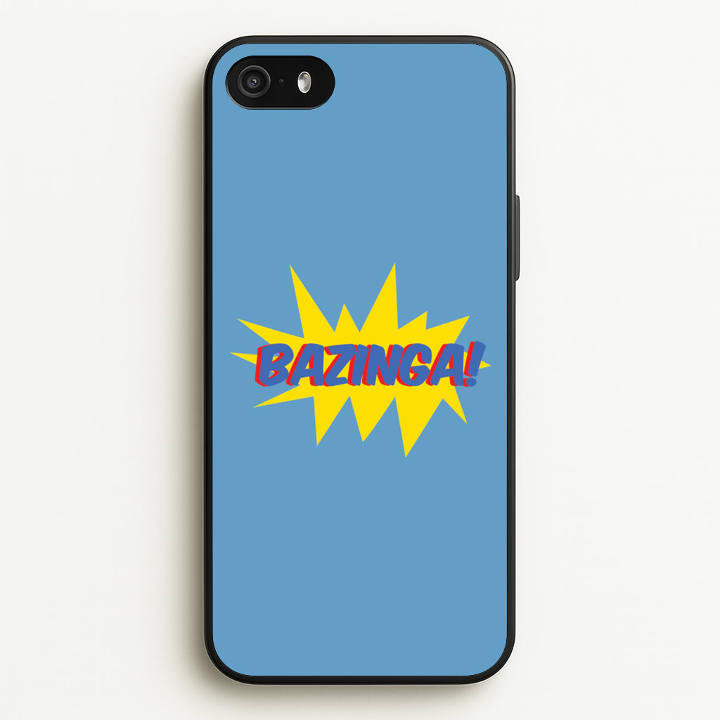 Bazinga! - TV Quotes  - TV Quotes Phone Case for iPhone 5 / 5s / SE 2016