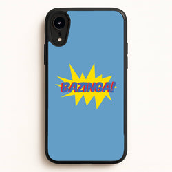 Bazinga! - TV Quotes  - TV Quotes Phone Case for iPhone XR