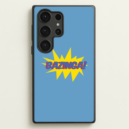 Bazinga! - TV Quotes  - TV Quotes Phone Case for Galaxy S25 Ultra