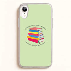 If I Had Known - TV Quotes  - TV Quotes Phone Case for iPhone XR