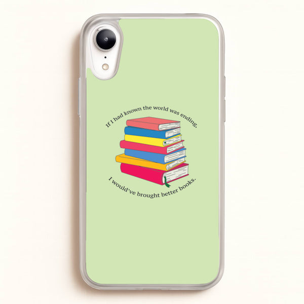 If I Had Known - TV Quotes  - TV Quotes Phone Case for iPhone XR