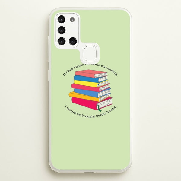 If I Had Known - TV Quotes  - TV Quotes Phone Case for Galaxy A21s