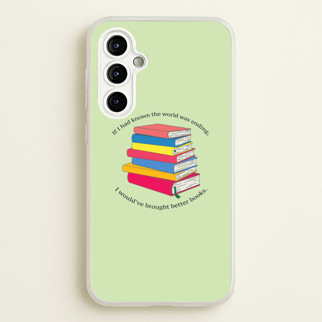 If I Had Known - TV Quotes  - TV Quotes Phone Case for Galaxy A54
