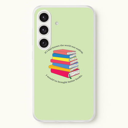 If I Had Known - TV Quotes  - TV Quotes Phone Case for Galaxy S24