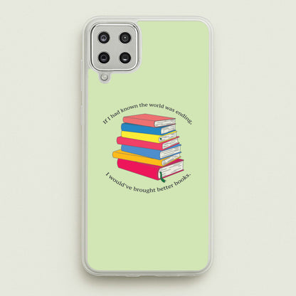 If I Had Known - TV Quotes  - TV Quotes Phone Case for Galaxy A12
