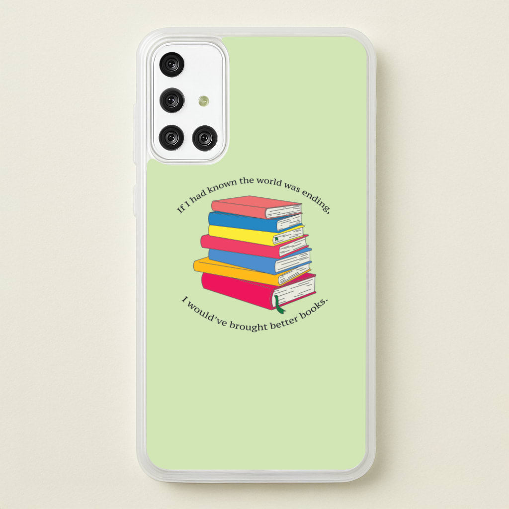 If I Had Known - TV Quotes  - TV Quotes Phone Case for Galaxy A71