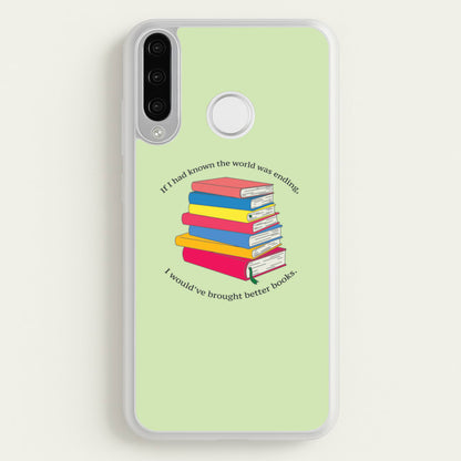 If I Had Known - TV Quotes  - TV Quotes Phone Case for Huawei P30 Lite