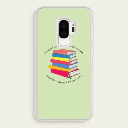 If I Had Known - TV Quotes  - TV Quotes Phone Case for Galaxy S9 Plus