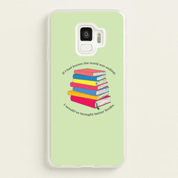 If I Had Known - TV Quotes  - TV Quotes Phone Case for Galaxy S9
