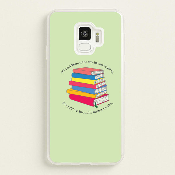 If I Had Known - TV Quotes  - TV Quotes Phone Case for Galaxy S9