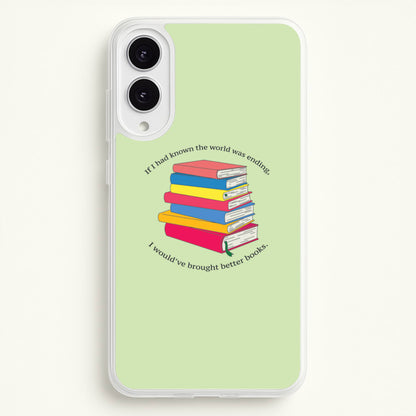 If I Had Known - TV Quotes  - TV Quotes Phone Case for Galaxy S25 Edge