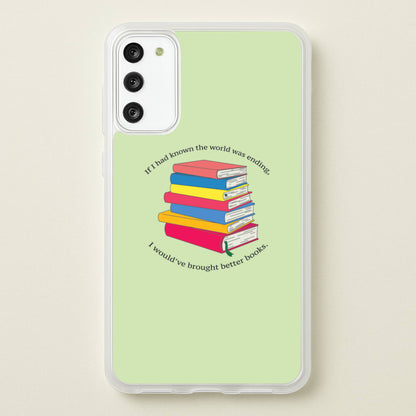 If I Had Known - TV Quotes  - TV Quotes Phone Case for Galaxy S20