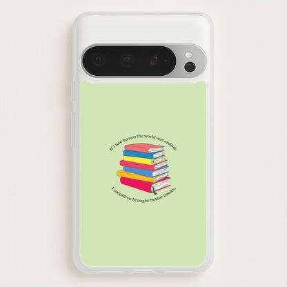 If I Had Known - TV Quotes  - TV Quotes Phone Case for Google Pixel 9 Pro XL