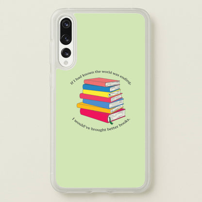 If I Had Known - TV Quotes  - TV Quotes Phone Case for Huawei P20 Pro