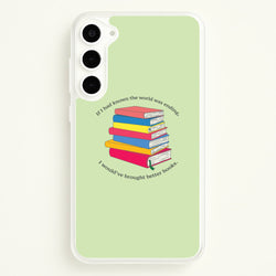 If I Had Known - TV Quotes  - TV Quotes Phone Case for Galaxy S23 Plus