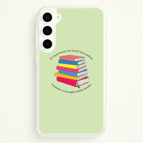 If I Had Known - TV Quotes  - TV Quotes Phone Case for Galaxy S23 Plus