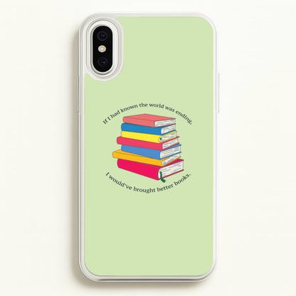 If I Had Known - TV Quotes  - TV Quotes Phone Case for iPhone XS Max